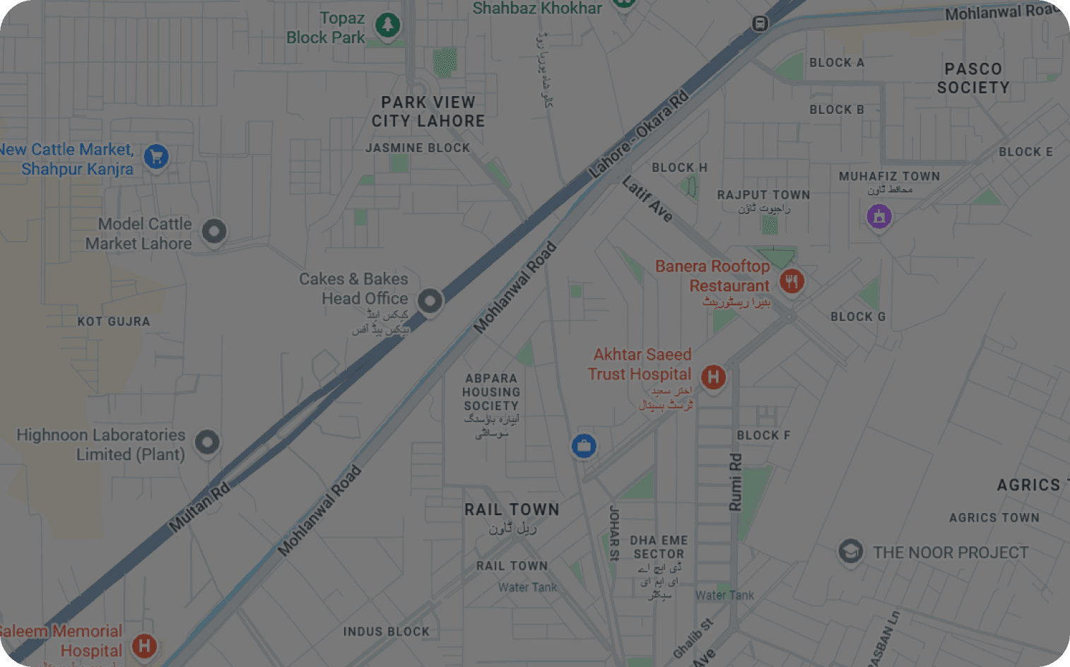 AMG Innovative Location Map